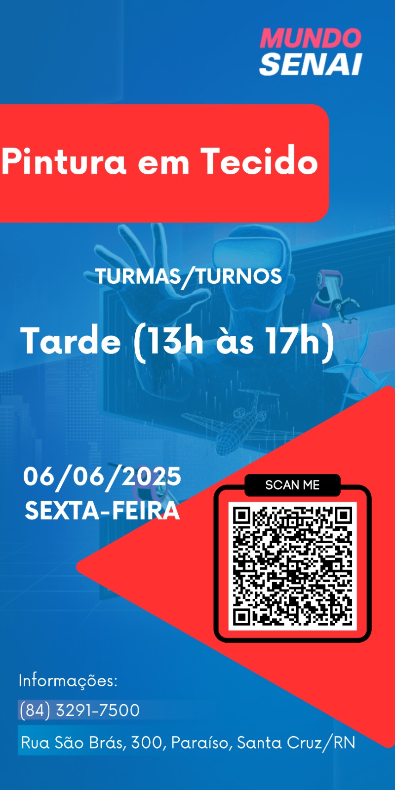 Pitnura em Tecido tarde